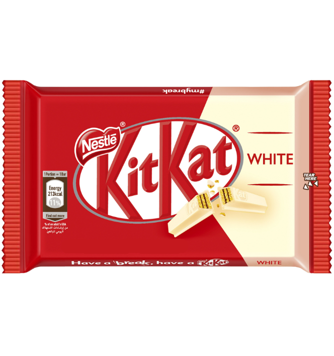 Kitkat White 4 Finger 24x41.5g
