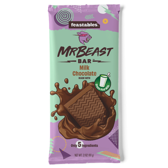 Mrbeast Milk Chocolate 60g x 10