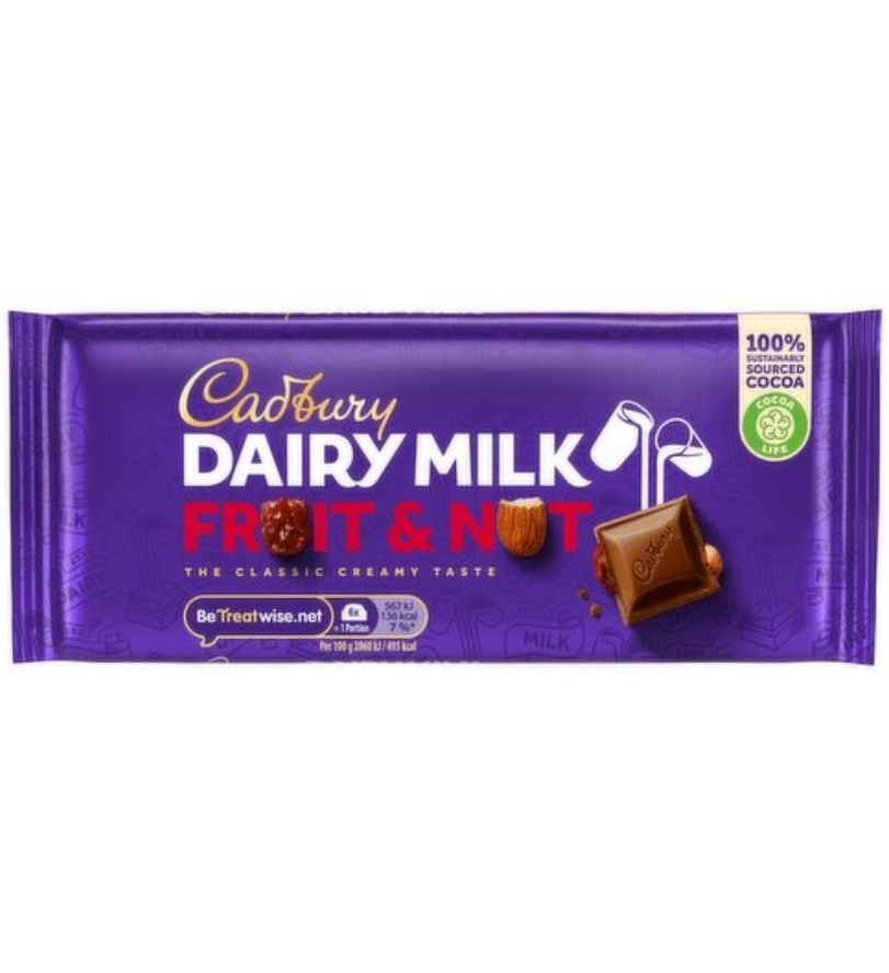 CDM Fruit & Nut 18x110g