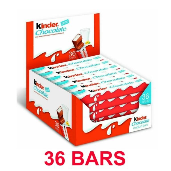 Kinderchocolatemediumbars 21g x 36