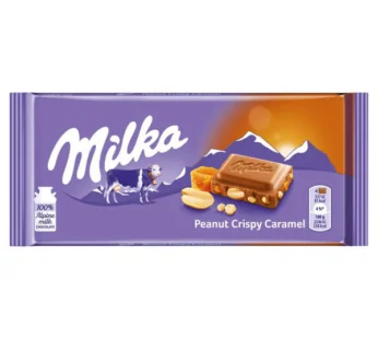 Milka Peanut Crispy Caramel 24x90g