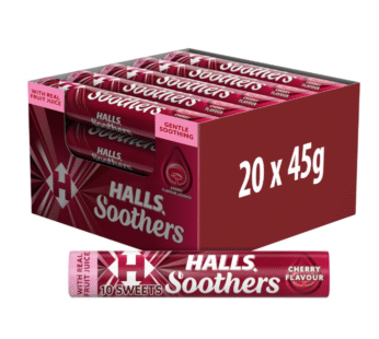 Halls Soothers Cherry 20x45g