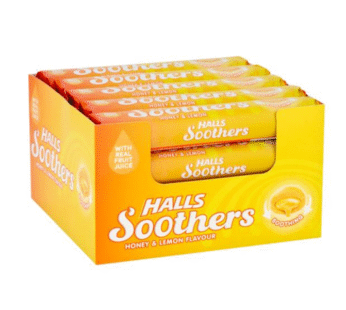 Halls Soothers Honey & Lemon 20x45g