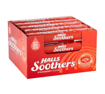 Halls soothers Strawberry 20x45g