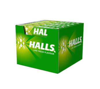 Halls FRESH LIME 20×33.5g