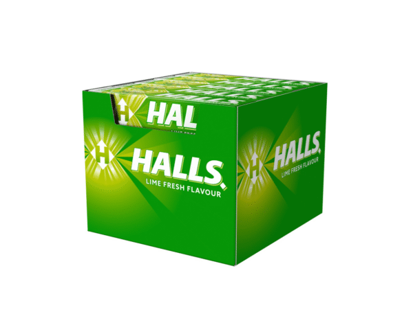 Halls FRESH LIME 20x33.5g
