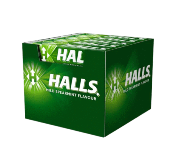 Halls Mild Spearmint 20X33.5G