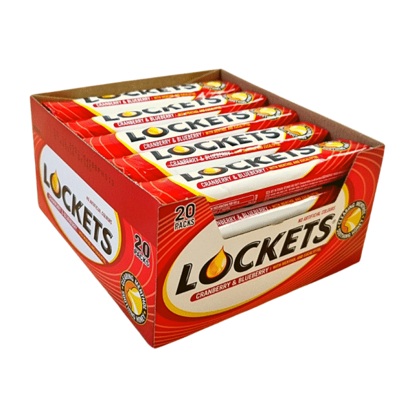 Lockets Red Cranberry & Blueberry 20x41g