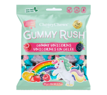 Cheery Chews Gummy Unicorns 90gx12