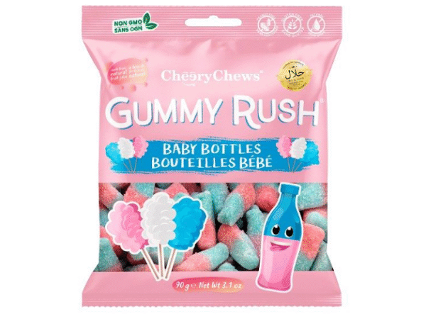 Cheery Chews Baby Bottles 90gx12