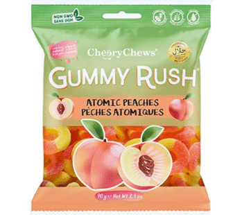 Cheery Chews Atomic Peach 90g x 12