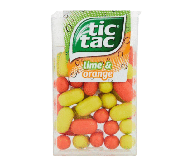 Tic Tac Lime & Orange 4x18g