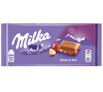 Milka Raisin And Nuts 22X100G