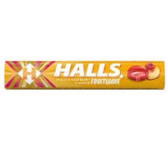 Halls Fruitwave Peach 20 x 33.5g