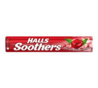 Halls soothers Strawberry 20x45g