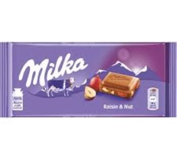 Milka Raisin And Nuts 22X100G