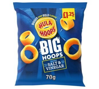 Hula Hoops Big Hoops Salt & Vinegar 70g x 20
