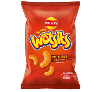 Walkers Wotsits Sweet & Spicy Flamin Hot 70 x 15