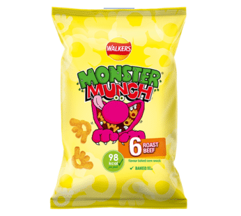 Walkers Monster Munch Roast Beef 70 x 15