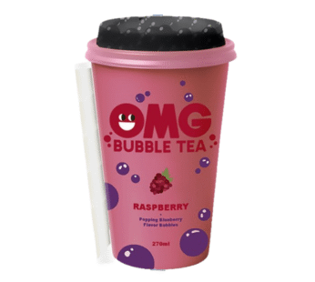 OMG Bubble Tea Raspberry 270ml x 10