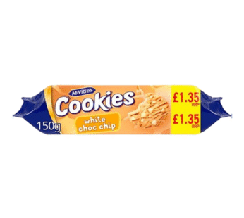 McVitie’s Cookies White Choc Chip 150g x 12
