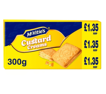 McVitie’s Custard Creams 300g x 12