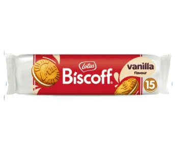 Lotus Biscoff Vanilla 150g x 9