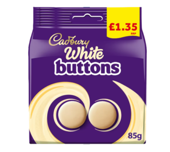 Cadbury Dairy Milk White Buttons 85g x 10