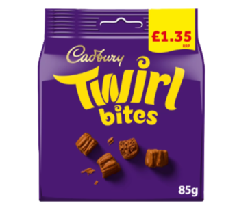 Cadbury Dairy Milk Twirl Bites 85g x 10