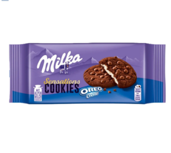 Milka Sensations Cookies Oreo Creme 156g x 12