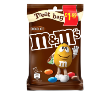 M&M’s Chocolate Treat Bag 1 x 16