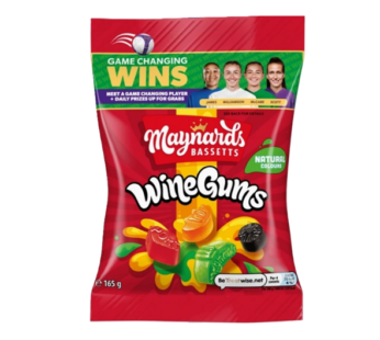 Maynards Bassetts Wine Gums 165g x 10