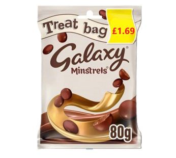 Galaxy Minstrels Treat Bag 80g x 20